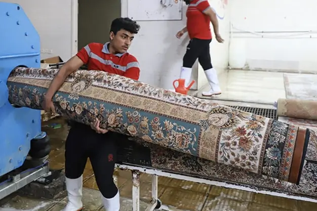 بهترین قالیشویی سید خندان
